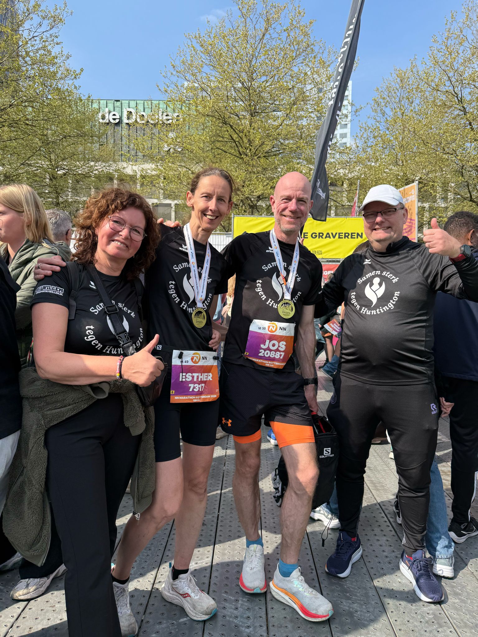 CTH Hardlopers weer in Marathon Rotterdam